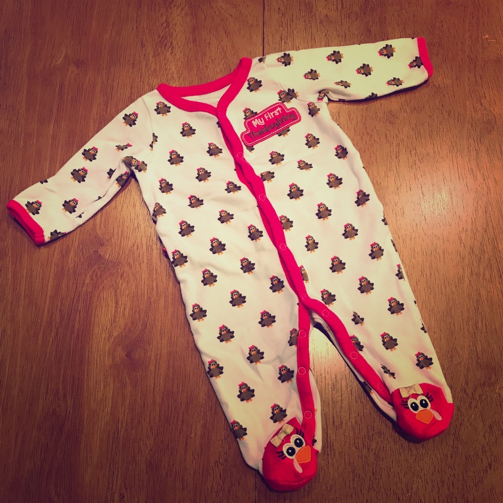 My First Thanksgiving onesie